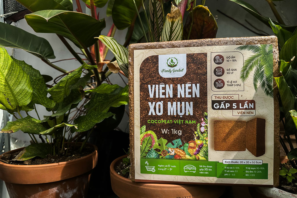 Viên nén xơ mụn 500Gr của Vật Tư Nông Nghiệp Đô Thị
