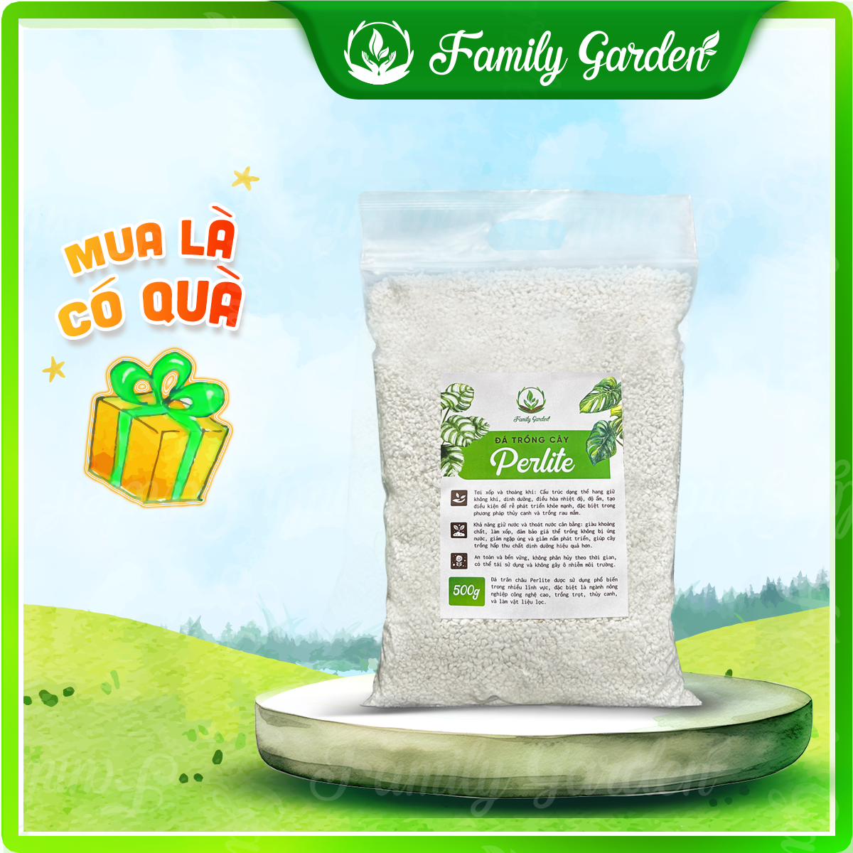 Đá perlite, đá trân châu trồng cây chất lượng